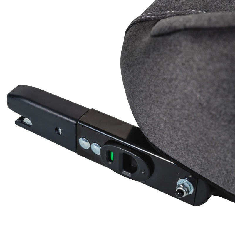 Inaltator Isofix Buf Boof iSize R129 Gri - imagine 4