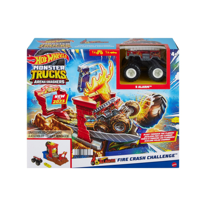 Hot Wheels Arena Smashers Fire Crash