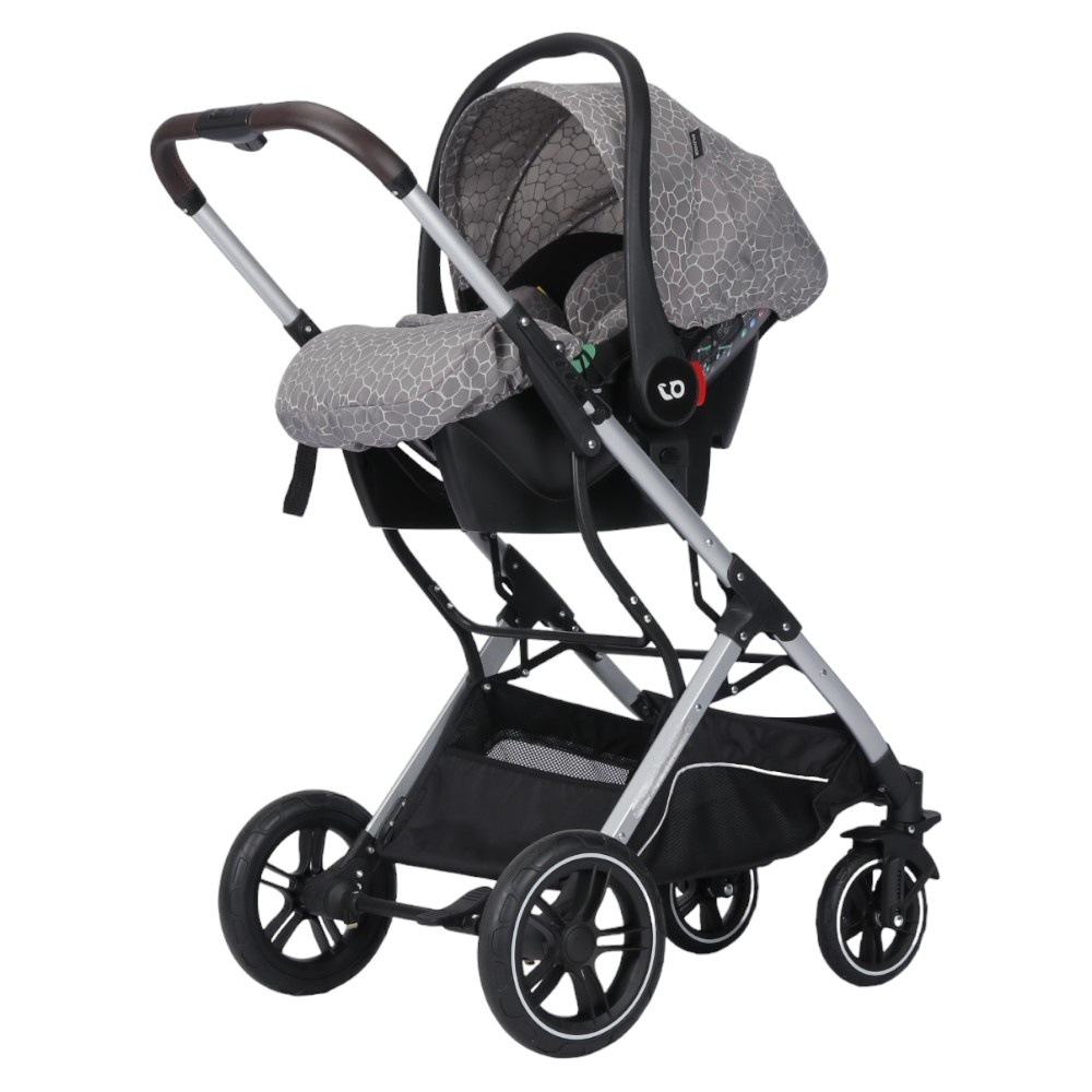 Carucior Novokids 3in1 Gri Reversibil - imagine 5