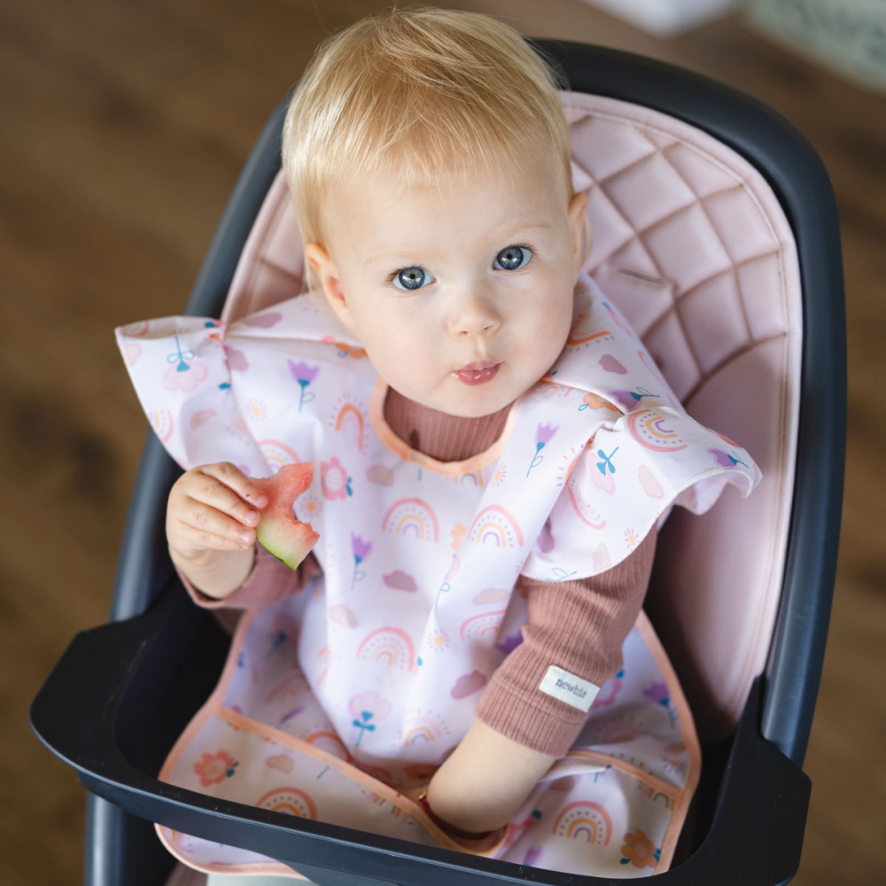 Baveta Impermeabilă Babyono Curcubeu - Protecție Excelentă - imagine 2
