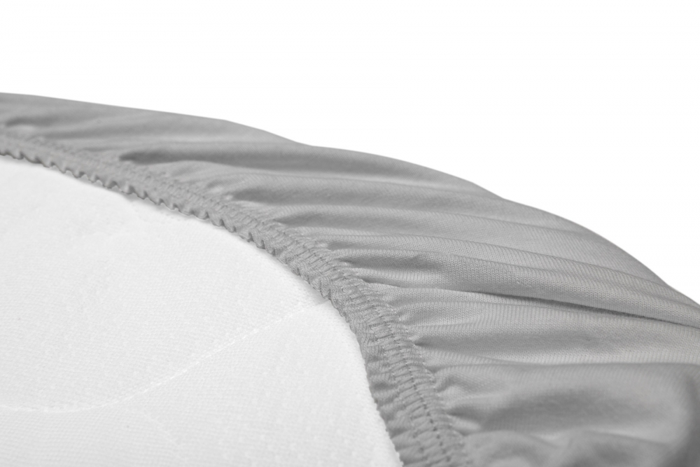 Cearceaf Jersey Sensillo Gri 75x35 cm, Bumbac - imagine 2