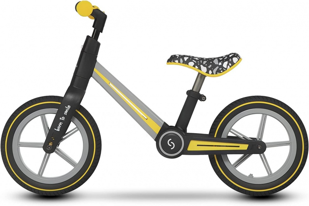 Bicicleta Skiddou Ronny Yellow 12" Pliabila - imagine 6
