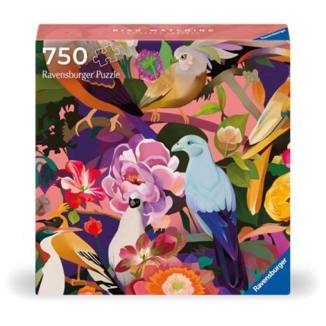 Puzzle Păsări și Flori 750 piese Ravensburger - imagine 2