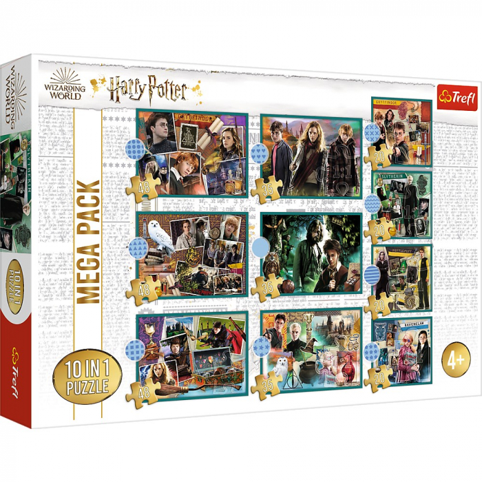 Puzzle Trefl 10in1 Harry Potter Lumea lui Harry