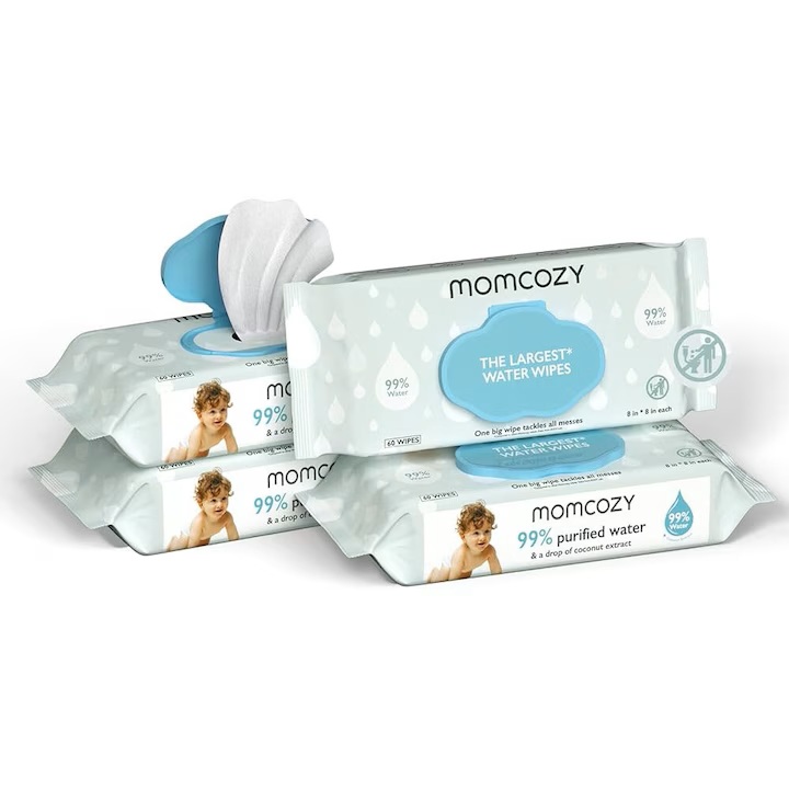 Servetele umede Momcozy 240 buc hipoalergenice - imagine 4