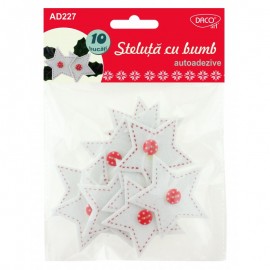 Steluțe Decorative cu Bumb Daco | Set 10 Buc
