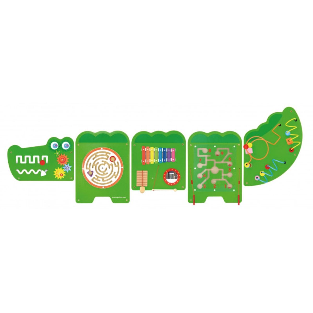 Jucărie Perete Viga Crocodil Multifuncțională