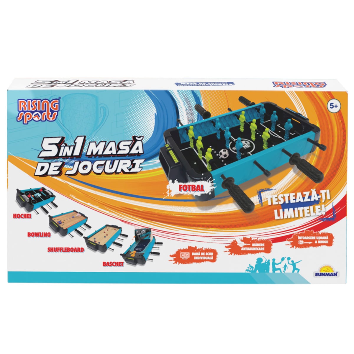 Masa Jocuri 5 in 1 Rising Sports - Multisport