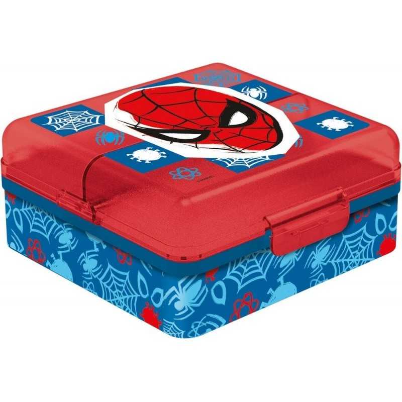 Cutie Sandwich Compartimentata TataWay Spiderman - imagine 5