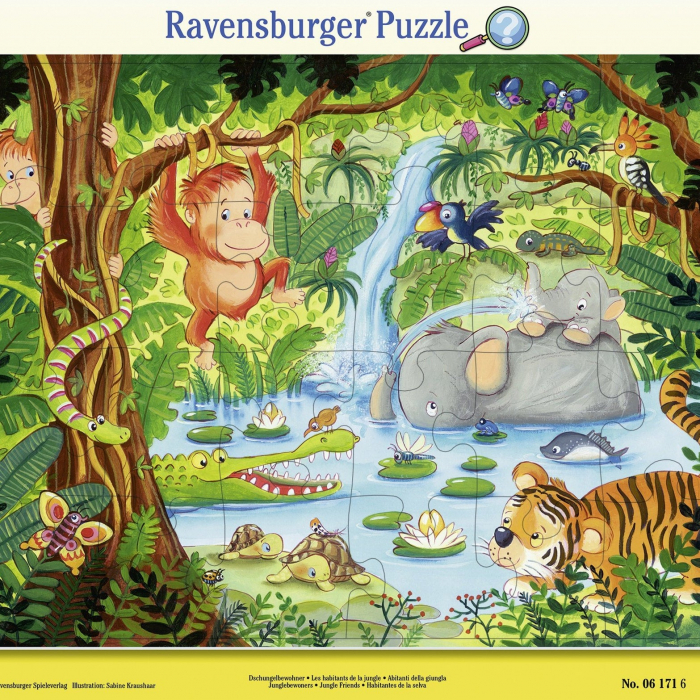 Puzzle Educativ Jungla 24P Ravensburger
