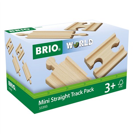 BRIO Sine Drepte Trenulete Lemn 3+ Ani