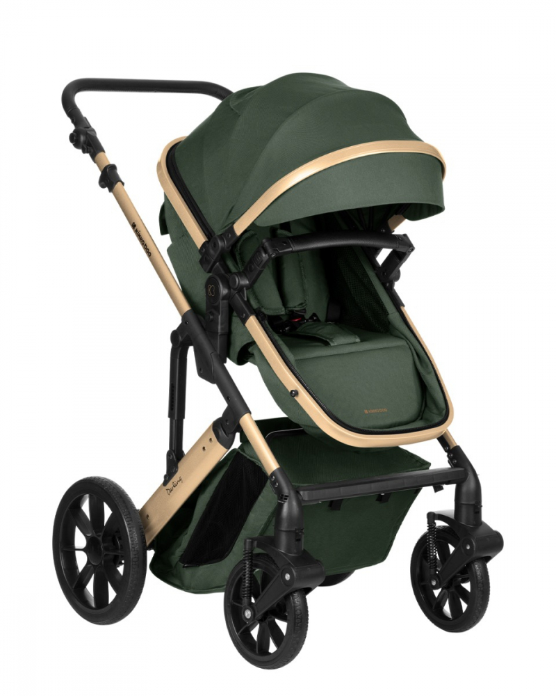 Carucior 3in1 KikkaBoo Darling ArmyGreen - imagine 3