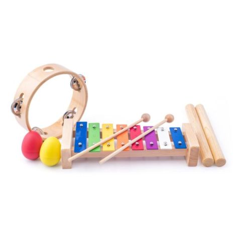 Primul Set Muzical Woodyland, Jucărie Lemn
