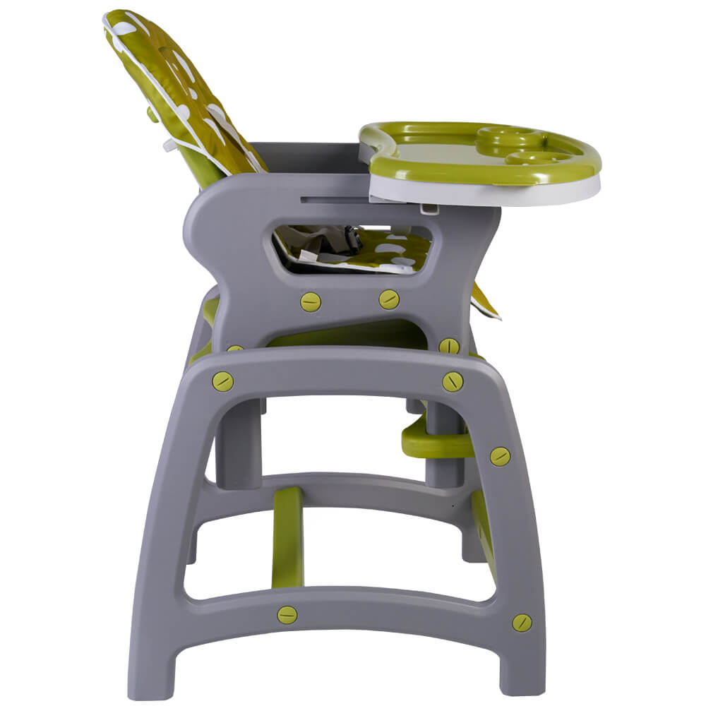 Scaun de masă multifuncțional Kidscare Verde - imagine 3