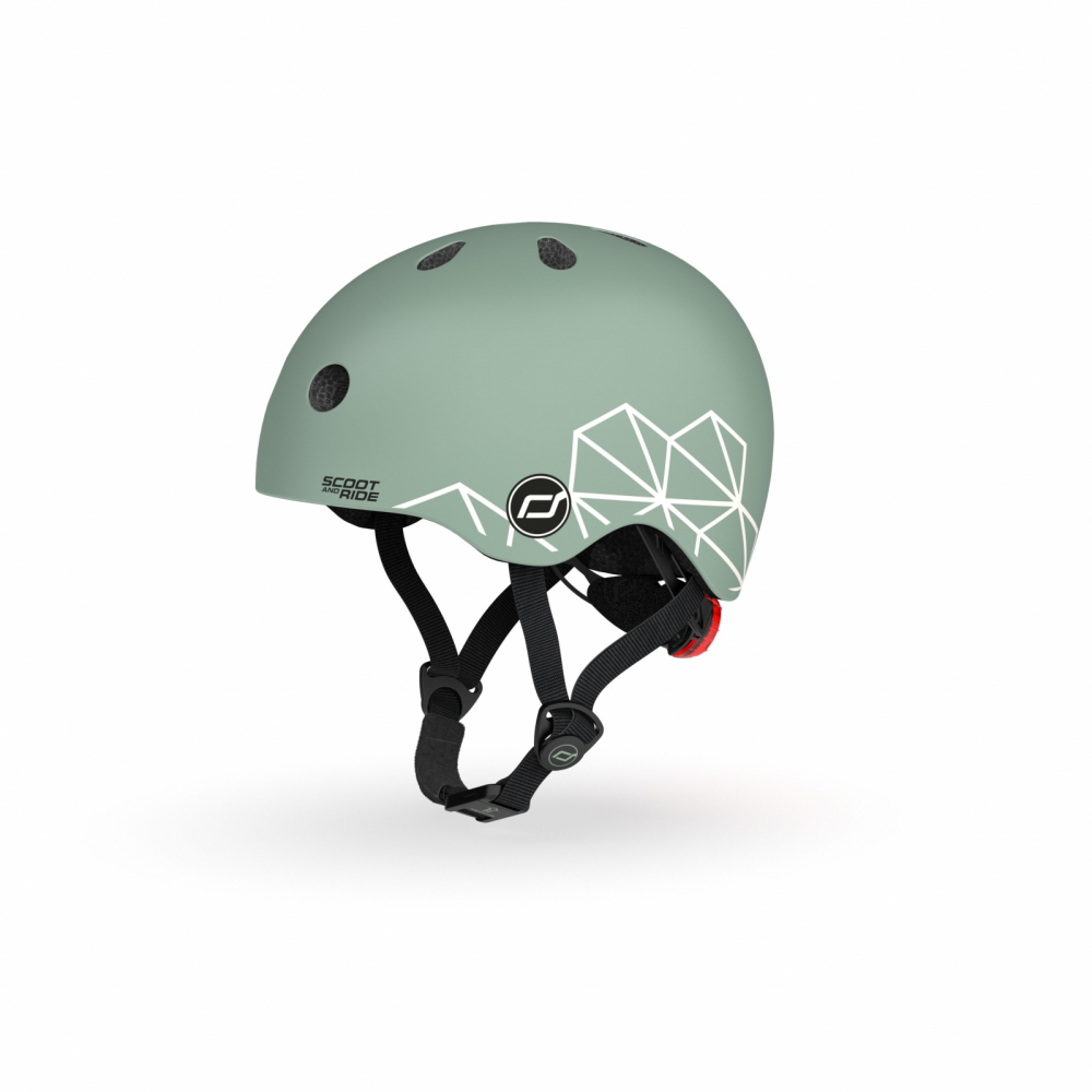 Casca copii Scoot and Ride cu LED si magnet, 45-51cm - imagine 6