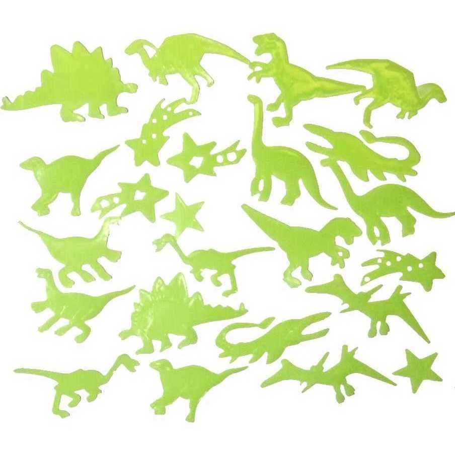 Dinozauri fosforescenți Bambinice | Decor camera copil