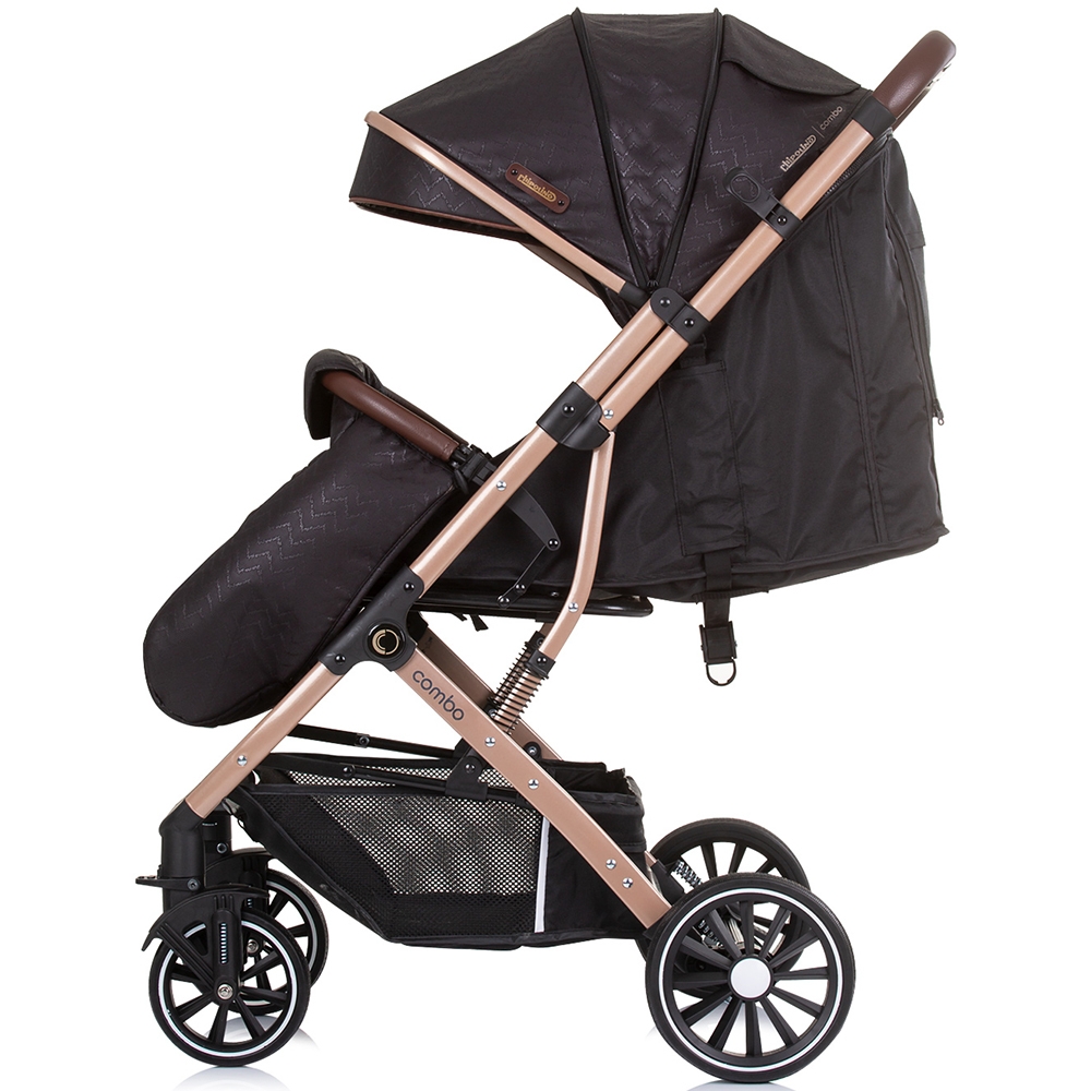 Carucior Sport Chipolino Combo Obsidian Gold - imagine 5