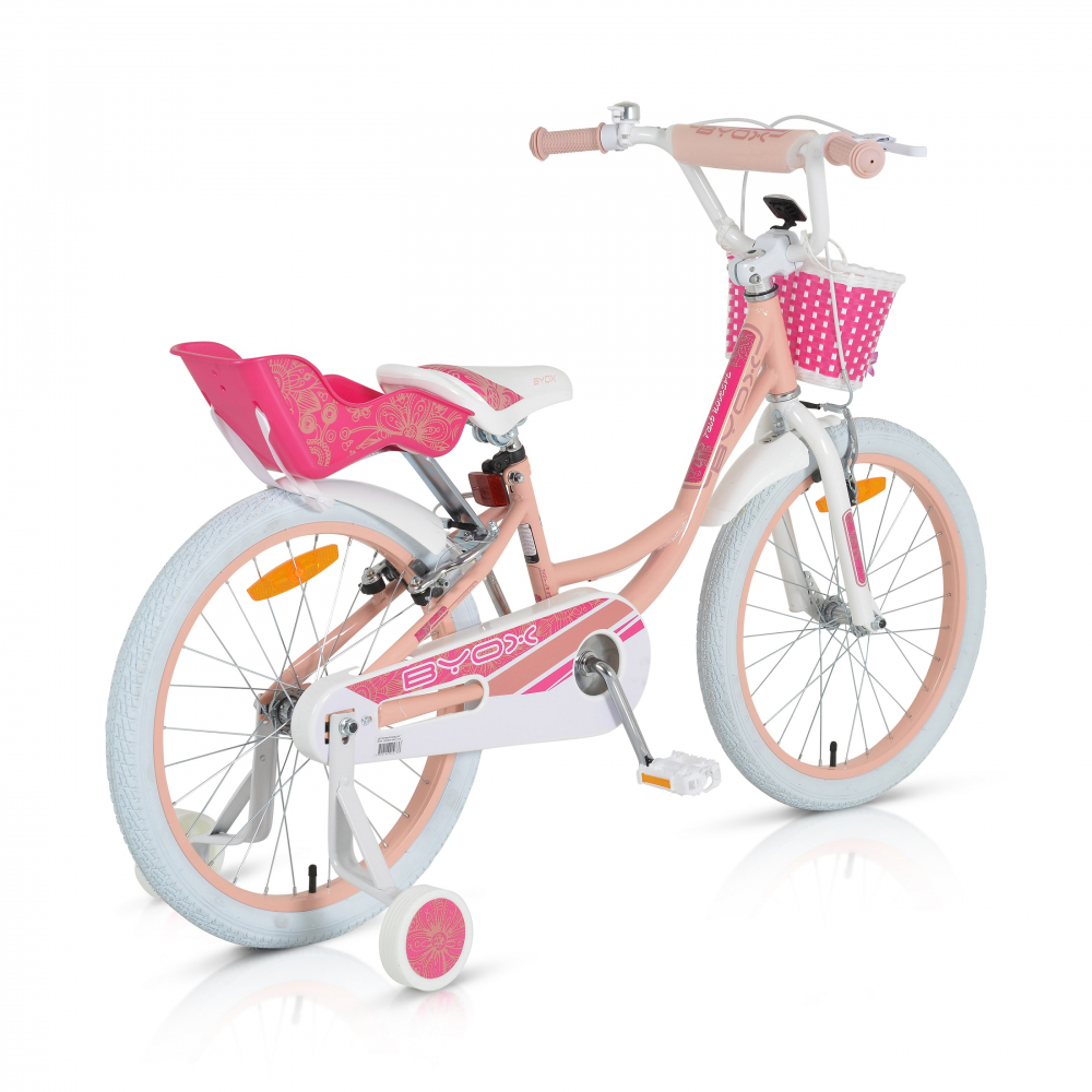 Bicicleta Byox Fashion Girl 20" Coral - imagine 2