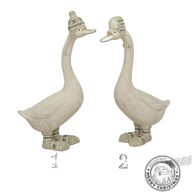 Gâscă Decorativă Ema cu Căciuliță 28 cm - imagine 3