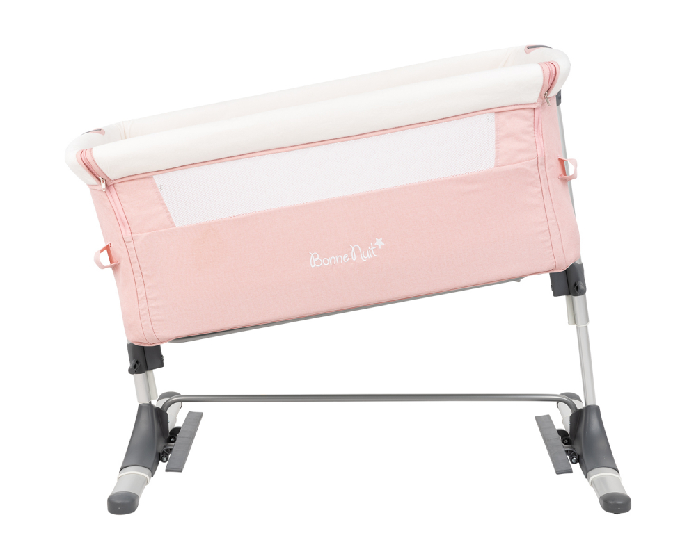 Patut Co-Sleeper KikkaBoo Bonne Nuit, Pink, Anti-reflux - imagine 8