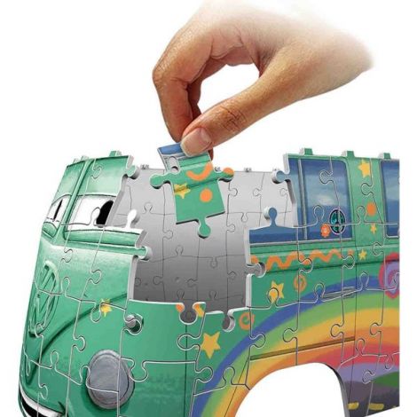 Puzzle 3D VW T1 Ravensburger - Hobby Educativ - imagine 3