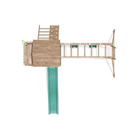BalconyFort™ Dunster House - Tobogan 2.9m + 2 Leagane - imagine 6