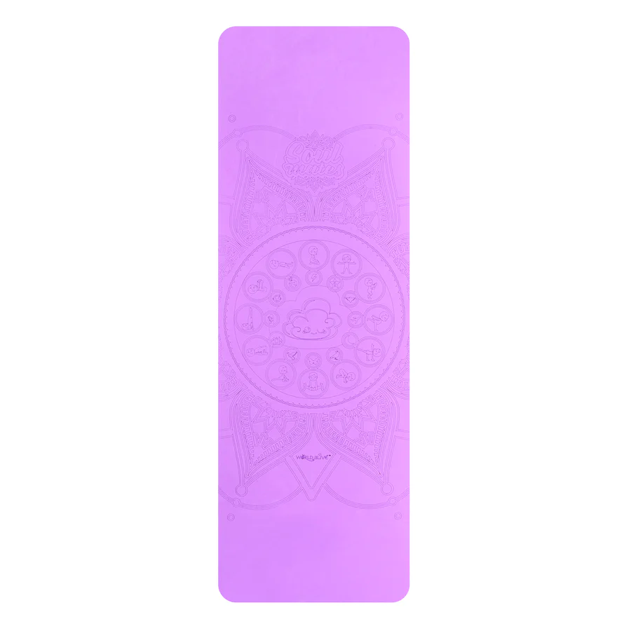 Saltea Yoga Cloud Mov ECO, Soul Mates - imagine 8