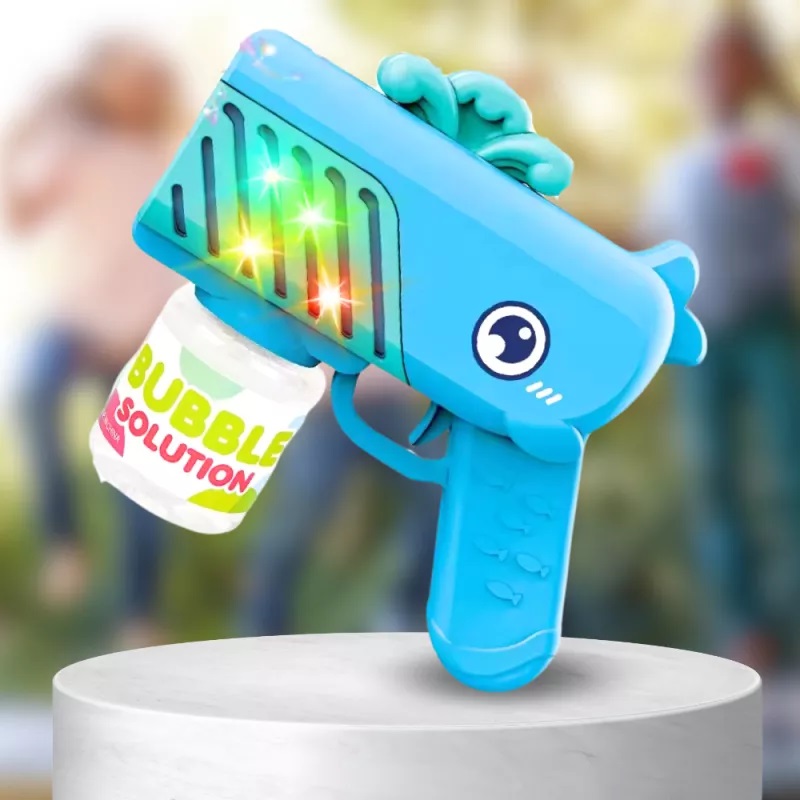 Pistol Baloane Sapun Lumini Blue Whale Nicekids - imagine 7