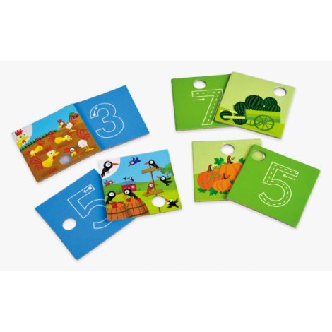 Joc educativ Fermierul Isteț Chalk and Chuckles - imagine 2