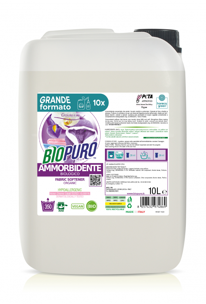 Balsam Biopuro Iris și Orhidee 10L Hipoalergen