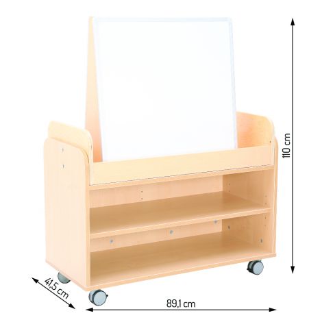 Dulap pe roti cu sevalet dublu Flexi 61 Moje Bambino - imagine 2