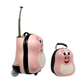 Set Troler si Ghiozdan Pookie the Pig Cuties and Pals - imagine 2