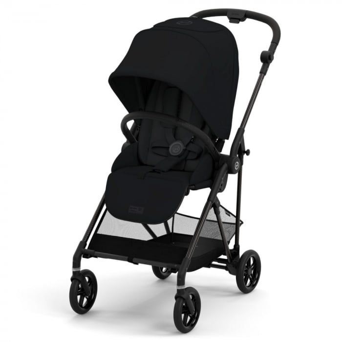 Cybex Melio Carbon B Magic Black - Ultra Ușor