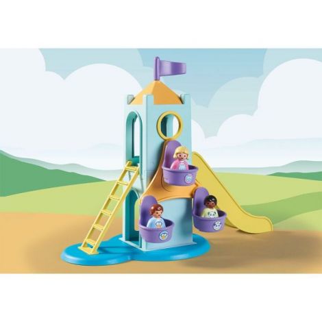Playmobil 1.2.3 Castel de Aventura | Jucărie Creativă - imagine 5