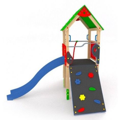 Turn DODO - Lemn Premium, Tobogan HDPE - imagine 2