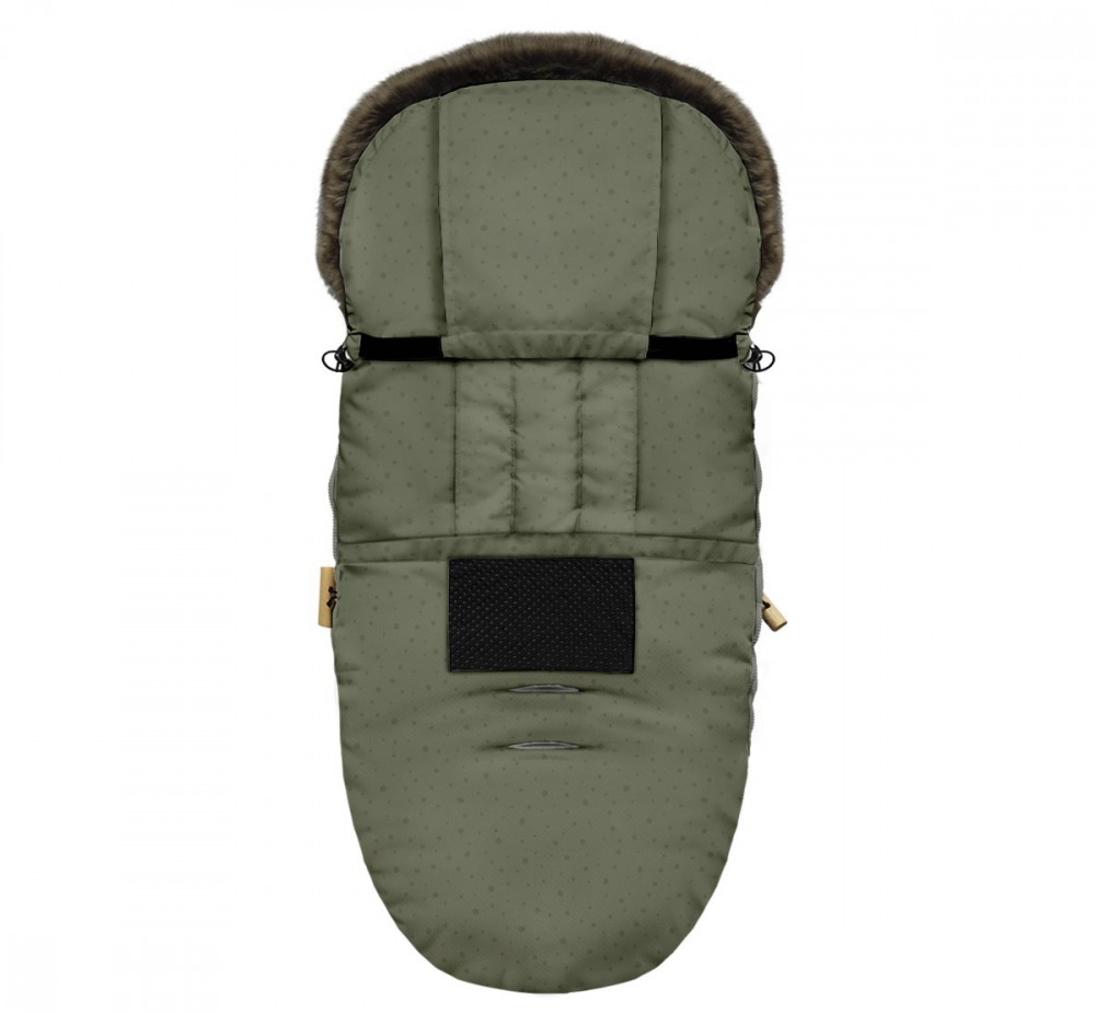 Sac de Dormit Impermeabil Babysteps Khaki