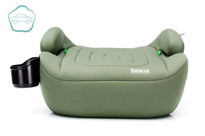 Inaltator Fillikid Flip Deluxe cu ISOFIX Green - imagine 5