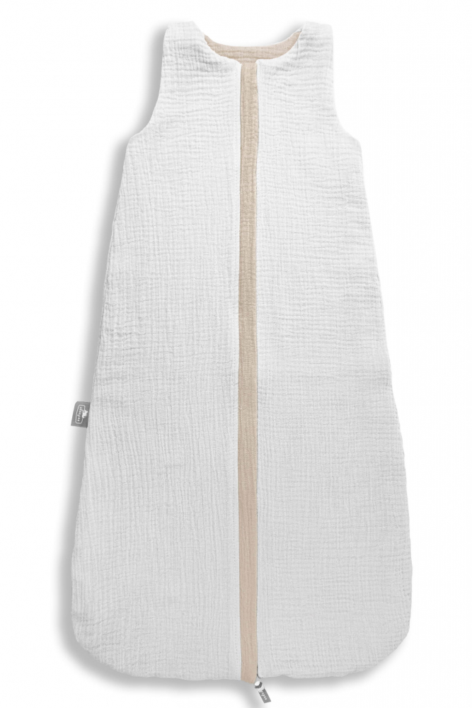 Sac dormit muselin reversibil Nor pufos 4-24 luni - imagine 3