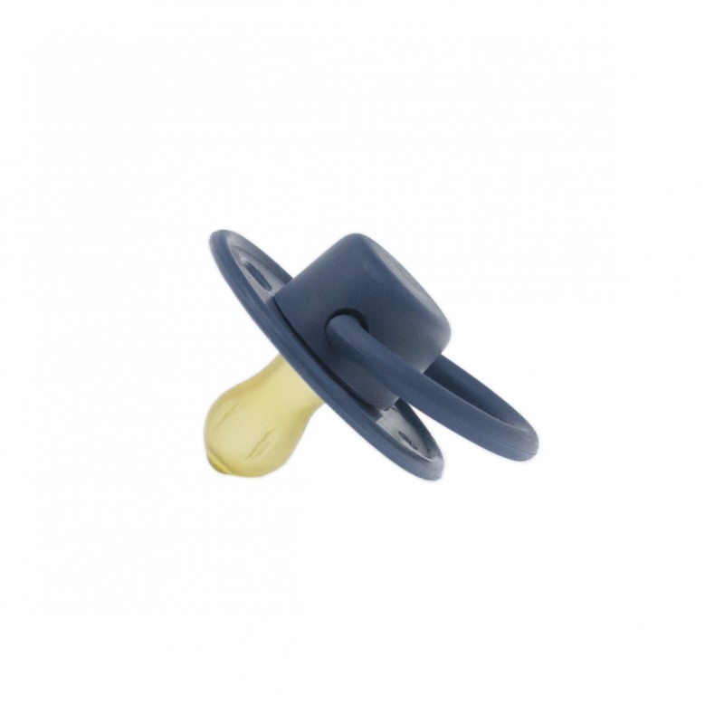 Suzeta Rotundă Latex Minut Baby 0-6+ Albastru