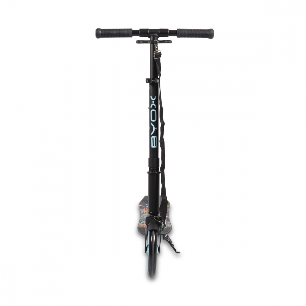 Trotineta Pliabila Byox Flurry, Aluminiu, Turcoaz - imagine 3