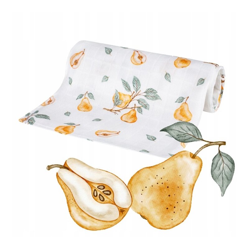 Scutec Bambus Bocioland Pears 75x75 cm Multicolor
