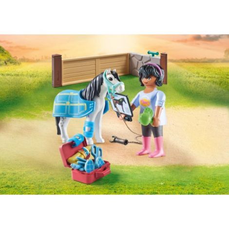 Playmobil Terapeutul de Cai | Jucarie Educativa - imagine 3