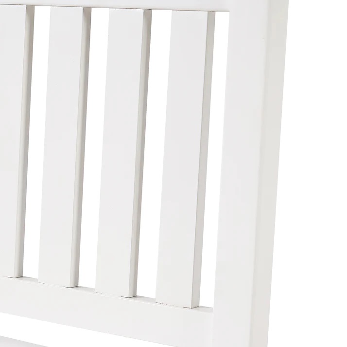 Set masă și 2 scaune Ginger Home White, lemn - imagine 8