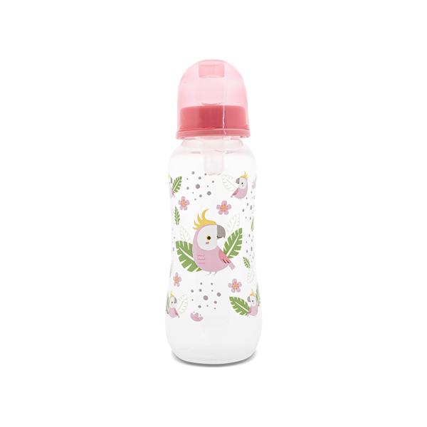 Biberon Lorelli 250ml Shell Pink 0+ luni