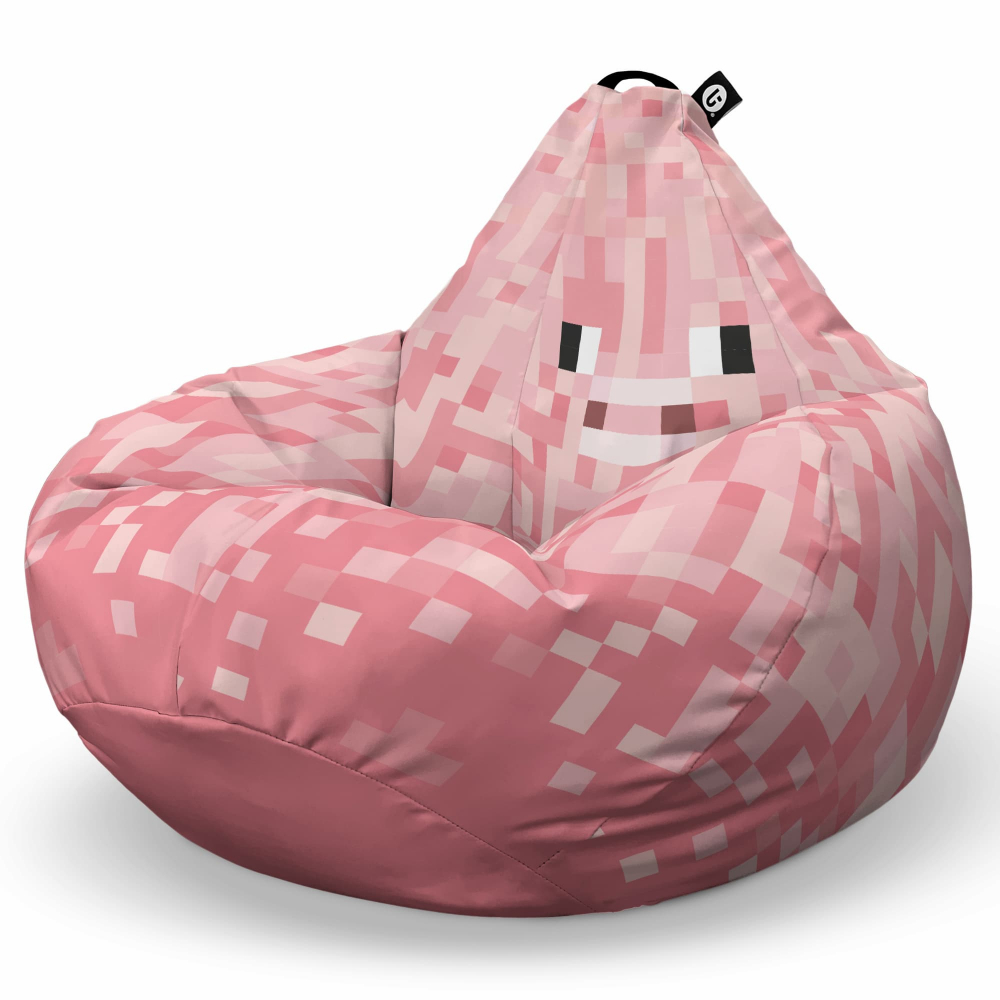 Fotoliu Puf Updeco Minecraft Pig - imagine 6