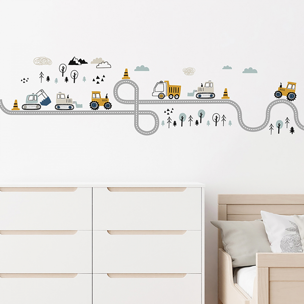 Sticker Autoadeziv Tractorase Sipo | Decor Cameră - imagine 6