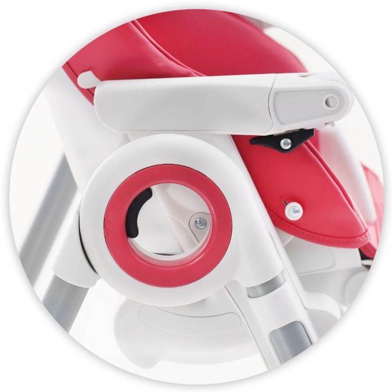 Scaun de masa AppeKids Sky Velvet Rose - imagine 4
