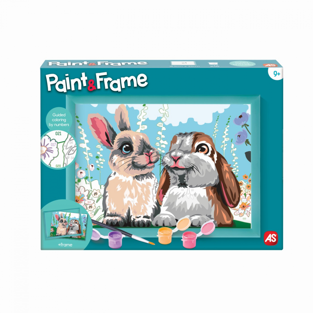 Kit Desen & Rame Iepurași AS | Creativitate & Răbdare