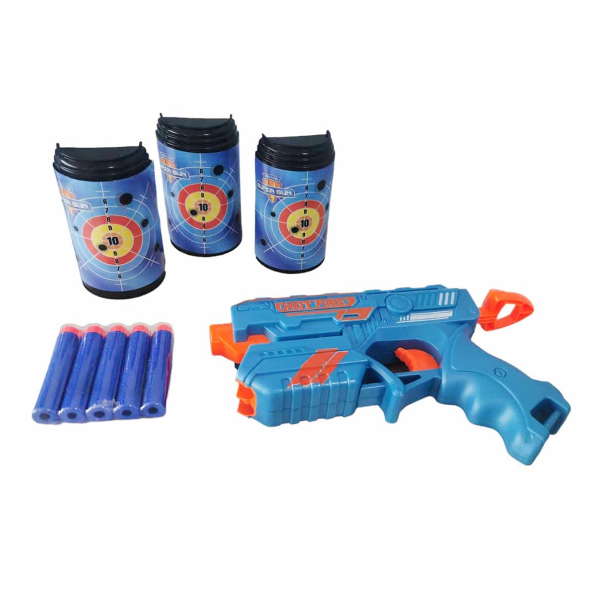 Pistol Sniper 2 Zapp Toys cu Sageti si Tinte