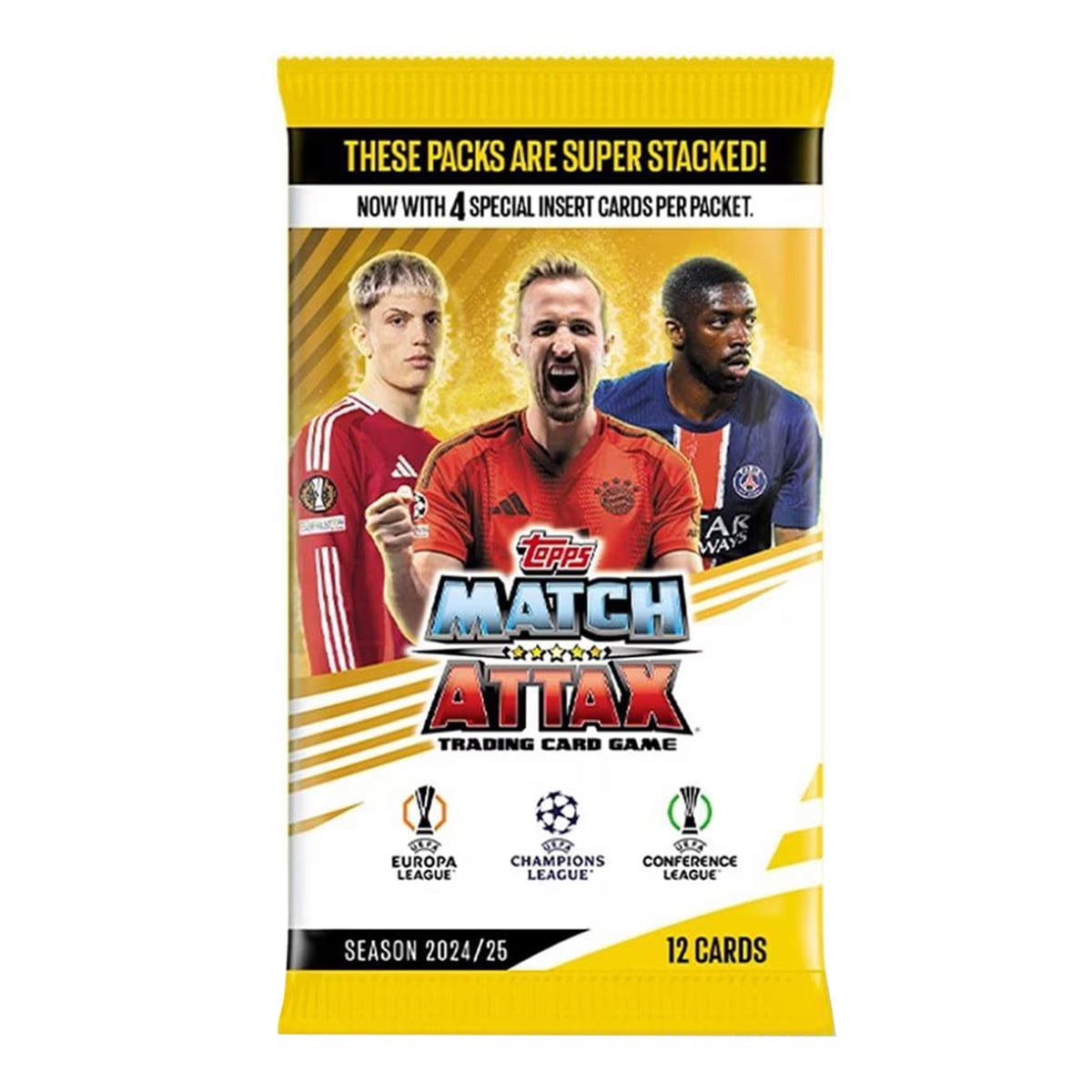 Set 12 Cartonașe Topps UEFA Match Attax 2024-2025